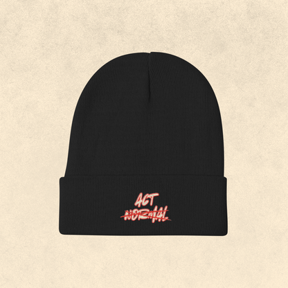 Embroidered Beanie